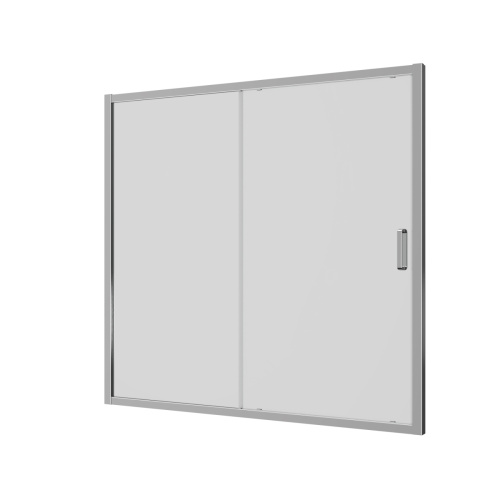 Душевая шторка на ванну Ambassador Bath Screens 16041105 170х140 стекло прозрачное профиль хром ориентация универсальная